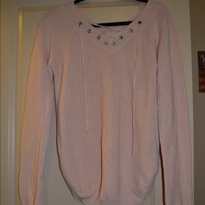Baby pink sweater